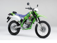 バイク名はKLX250 Final Editionです