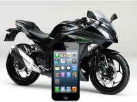 バイク名はNinja250です