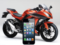 バイク名はNinja250です