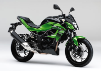 バイク名はZ250SLです